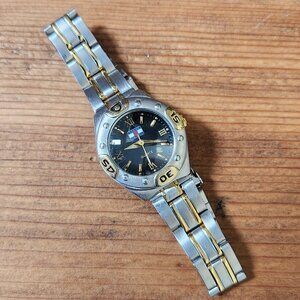 Vintage 1990s Tommy Boy two-tone watch
